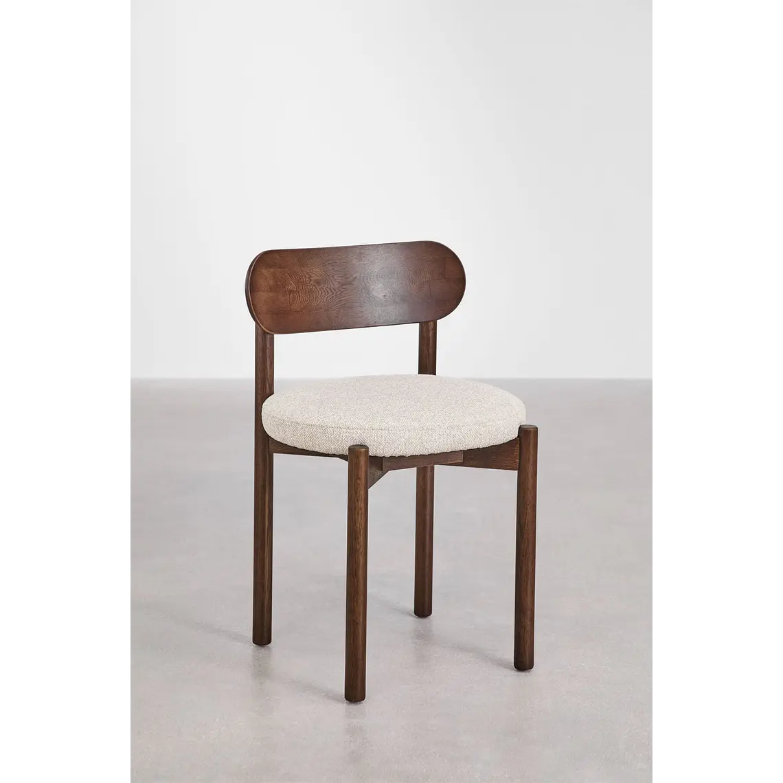 Conjunto de comedor Belen en madera de roble 7