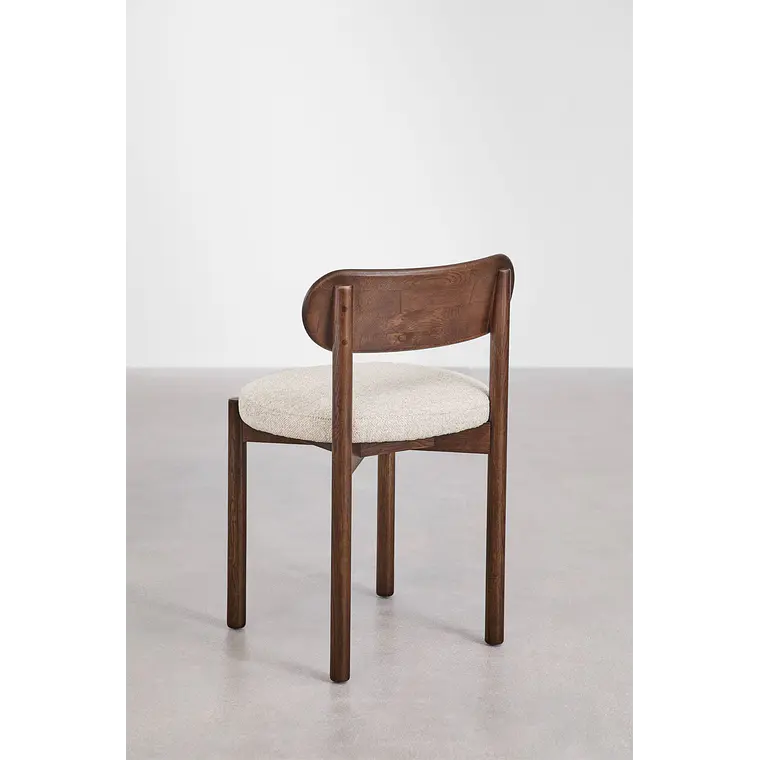 Conjunto de comedor Belen en madera de roble 9