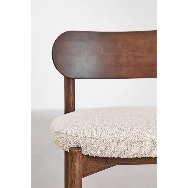Conjunto de comedor Belen en madera de roble 10