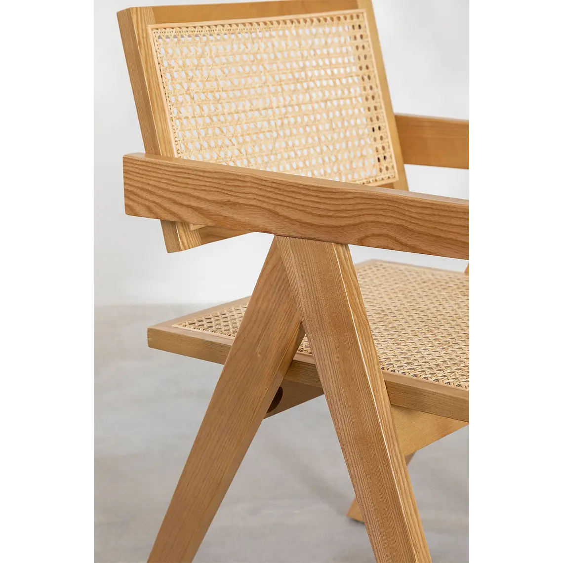 Conjunto de comedor Darune en ratán 9