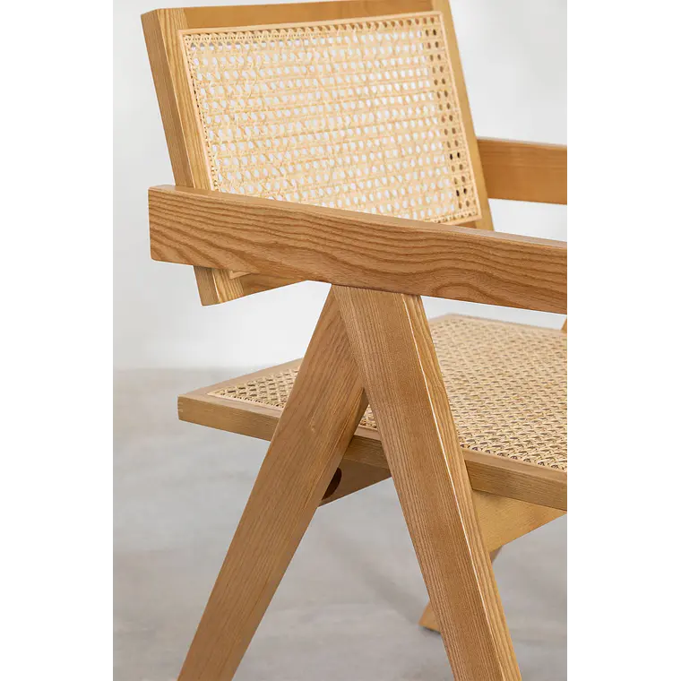 Conjunto de comedor Darune en ratán 9