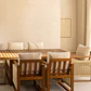 Conjunto de comedor Eiror en madera de acacia - Miniatura 2
