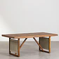 Conjunto de comedor Eiror en madera de acacia - Miniatura 4