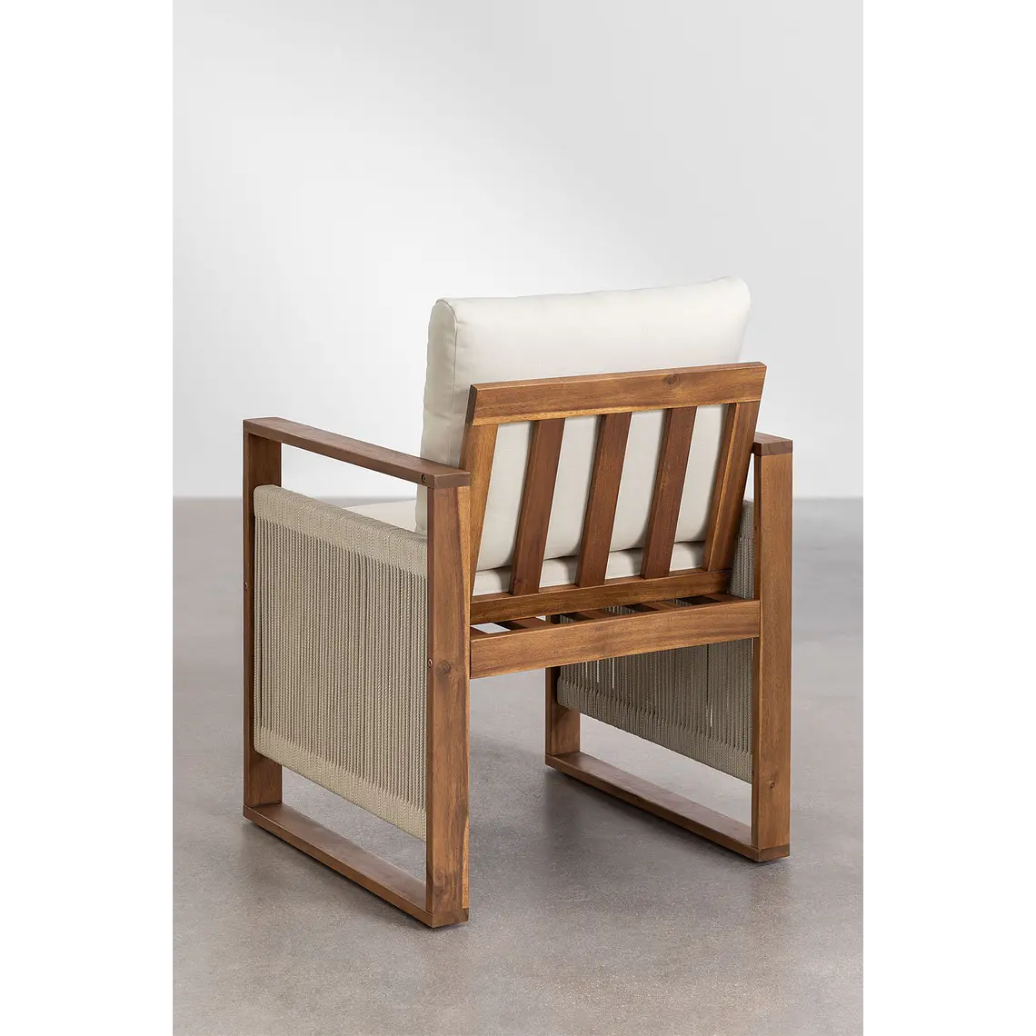 Conjunto de comedor Eiror en madera de acacia 9