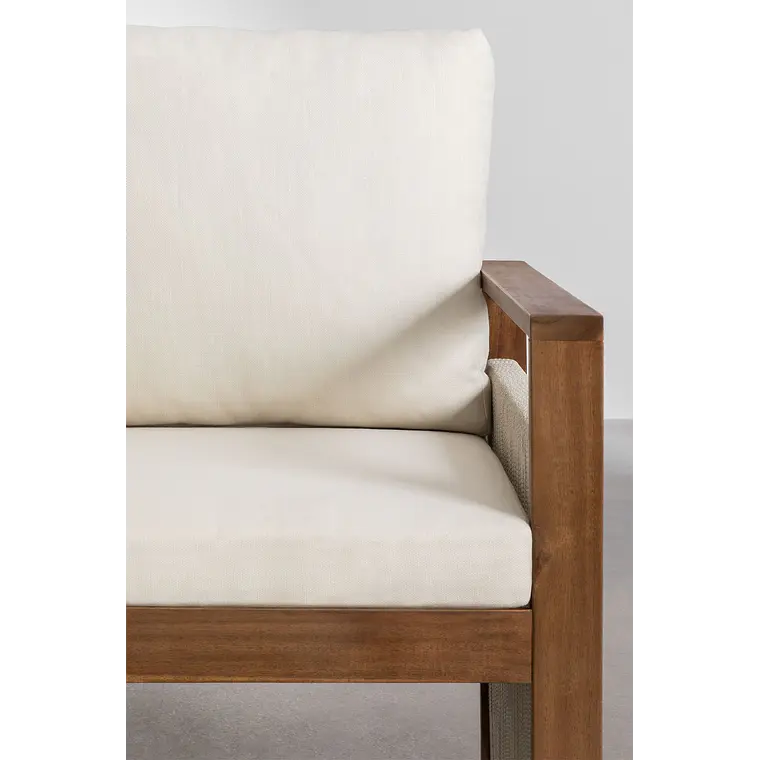 Conjunto de comedor Eiror en madera de acacia 10