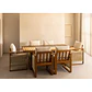 Conjunto de comedor Eiror en madera de acacia - Miniatura 13