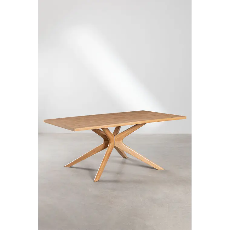 Conjunto de comedor Elais en ratán 4