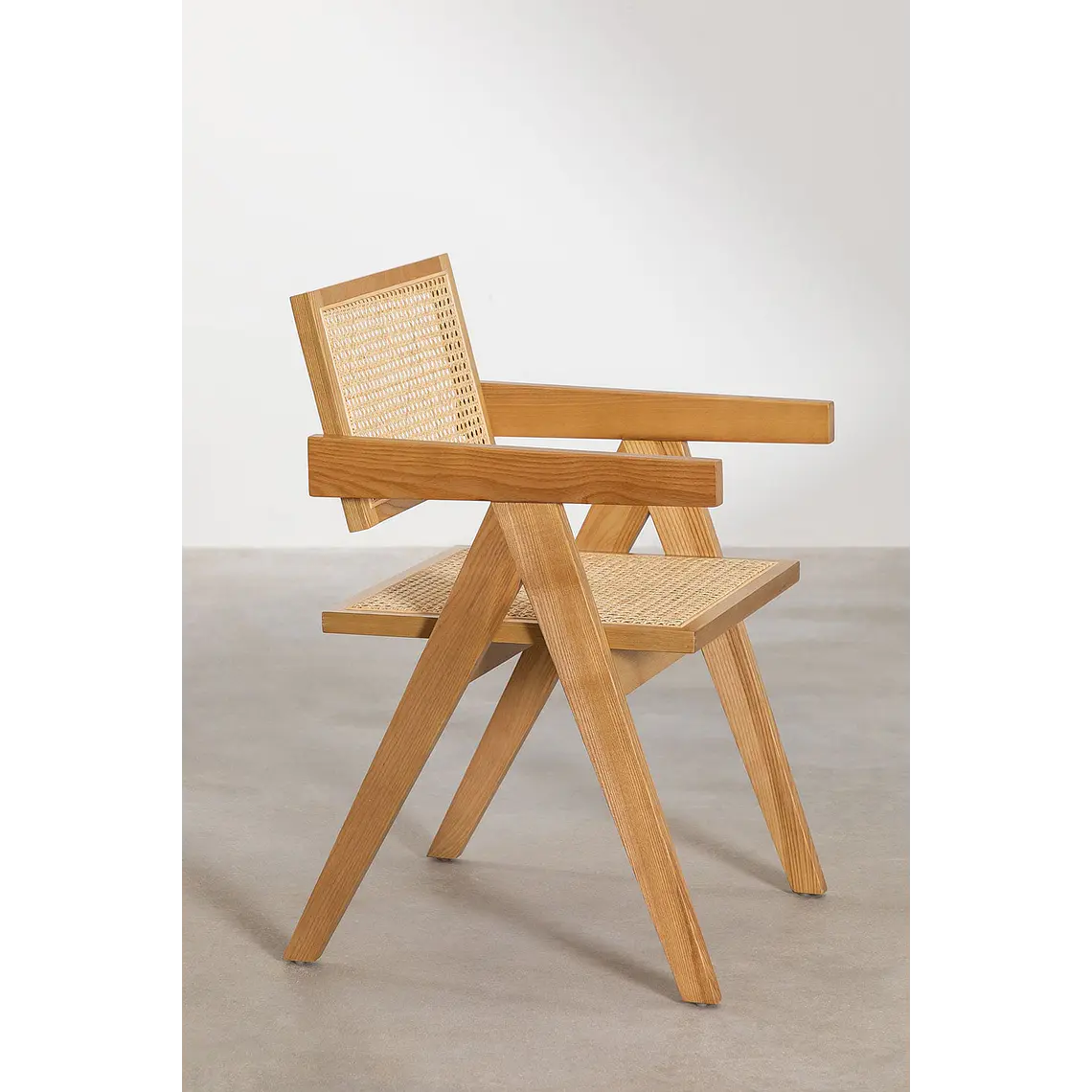 Conjunto de comedor Elais en ratán 8