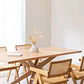 Conjunto de comedor Ilaor en ratán - Miniatura 2