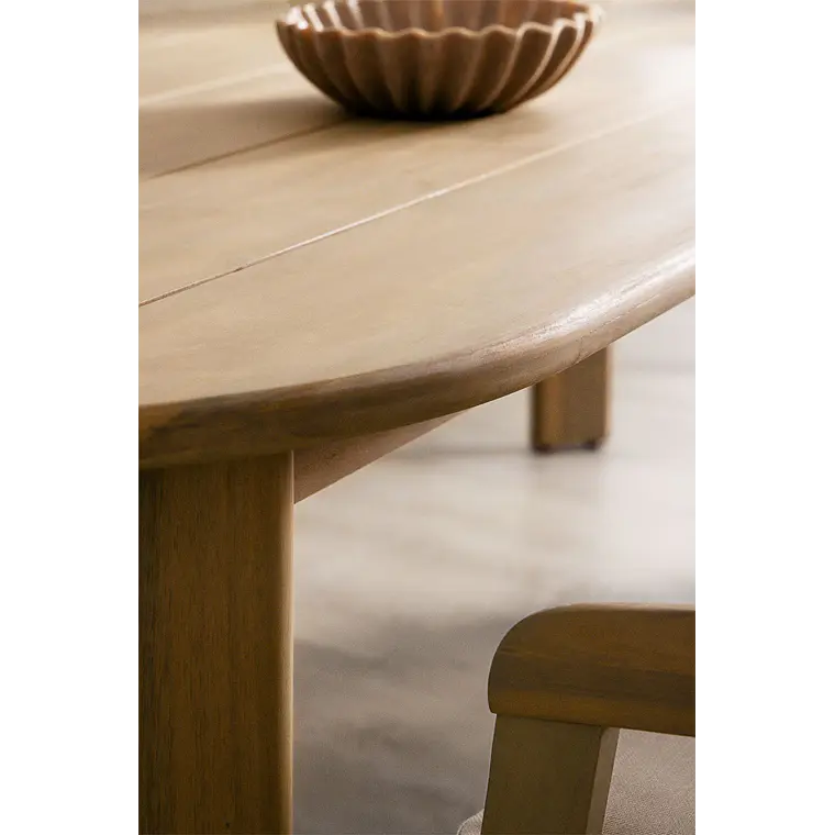 Conjunto de comedor Jaelen en madera de acacia 2
