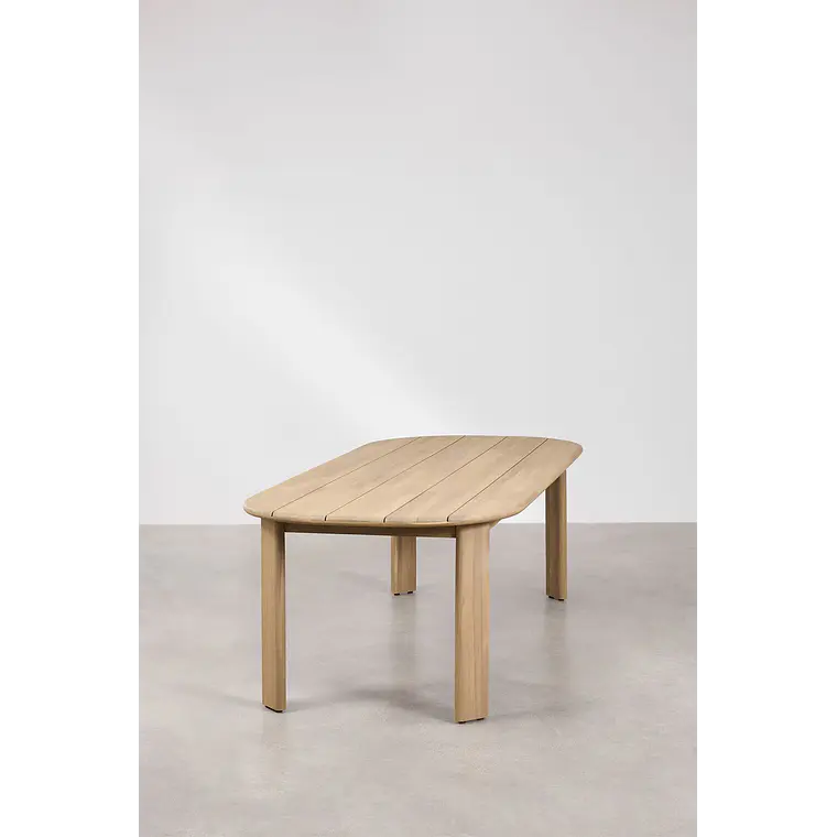Conjunto de comedor Jaelen en madera de acacia 4