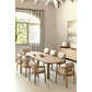 Conjunto de comedor Jaelen en madera de acacia - Miniatura 12