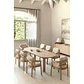 Conjunto de comedor Jaelen en madera de acacia - Miniatura 13