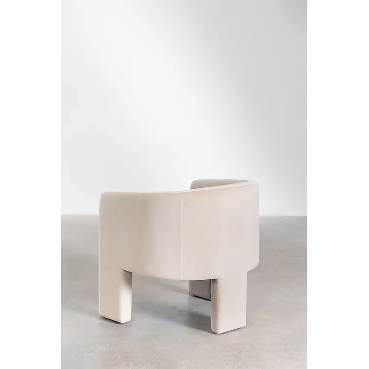 Conjunto de comedor Lioara en terciopelo 10