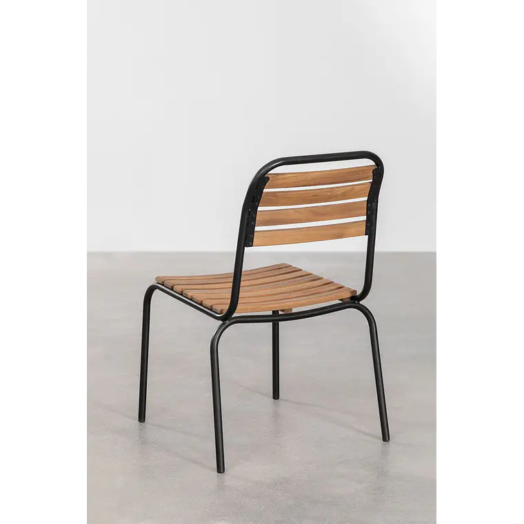 Conjunto de comedor Maelor en madera de acacia 8