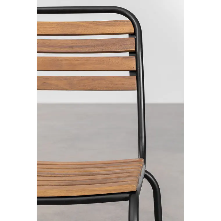 Conjunto de comedor Maelor en madera de acacia 9