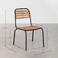 Conjunto de comedor Maelor en madera de acacia - Miniatura 11