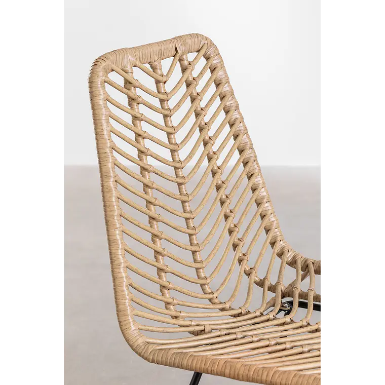 Conjunto de comedor Oriara en ratán 10
