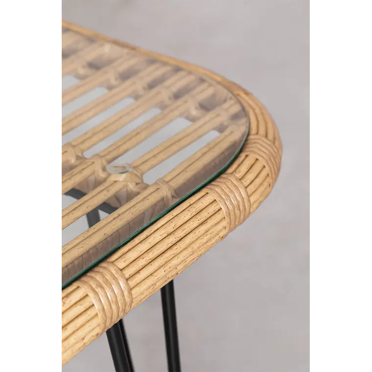 Conjunto de comedor Raeis en ratán 5