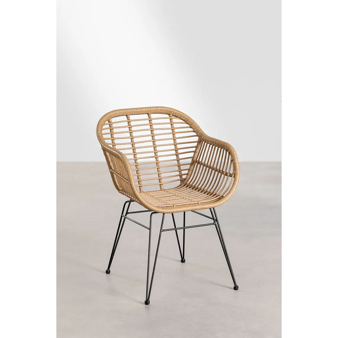 Conjunto de comedor Raeis en ratán 7