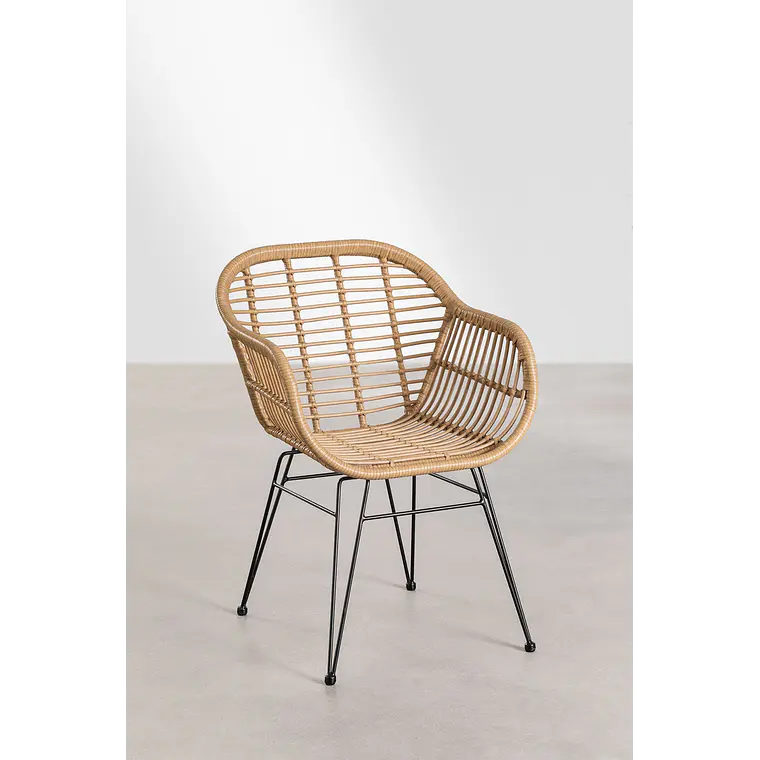 Conjunto de comedor Raeis en ratán 7