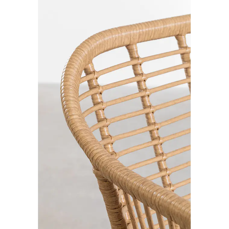 Conjunto de comedor Raeis en ratán 10