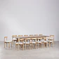 Conjunto de comedor Tirune en madera de acacia - Miniatura 2