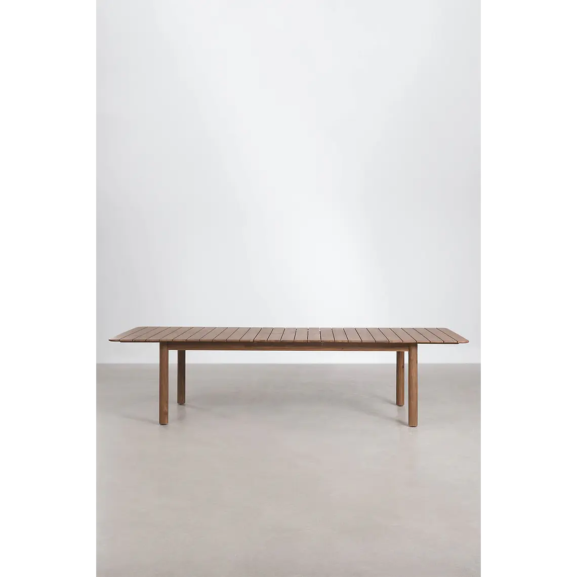 Conjunto de comedor Tirune en madera de acacia 12