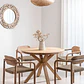 Conjunto de comedor Ulenor en madera - Miniatura 1