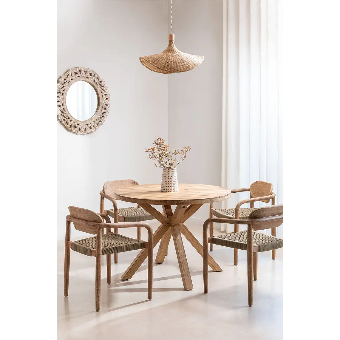 Conjunto de comedor Ulenor en madera 2