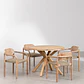 Conjunto de comedor Ulenor en madera - Miniatura 3
