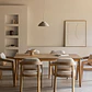 Conjunto de comedor Wenien en madera de acacia - Miniatura 2
