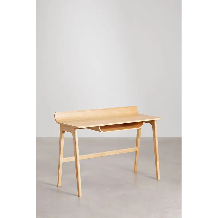 Escritorio 120x50 cm en madera 4