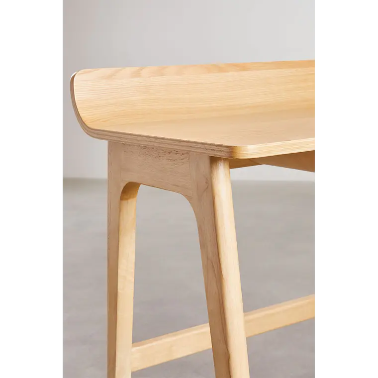 Escritorio 120x50 cm en madera 7