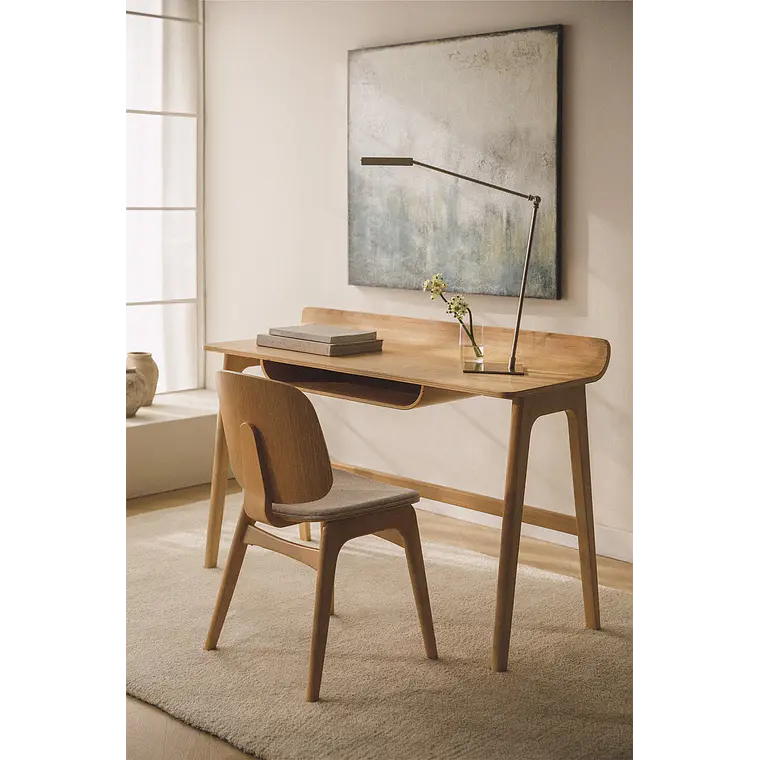 Escritorio 120x50 cm en madera 12