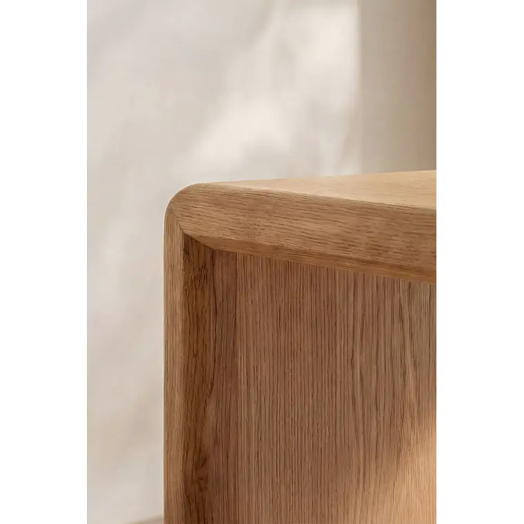 Escritorio en aglomerado y chapa de madera 3