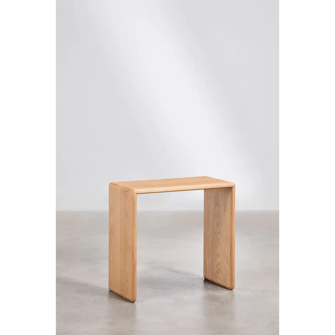 Escritorio en aglomerado y chapa de madera 4