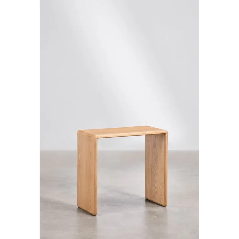Escritorio en aglomerado y chapa de madera 4
