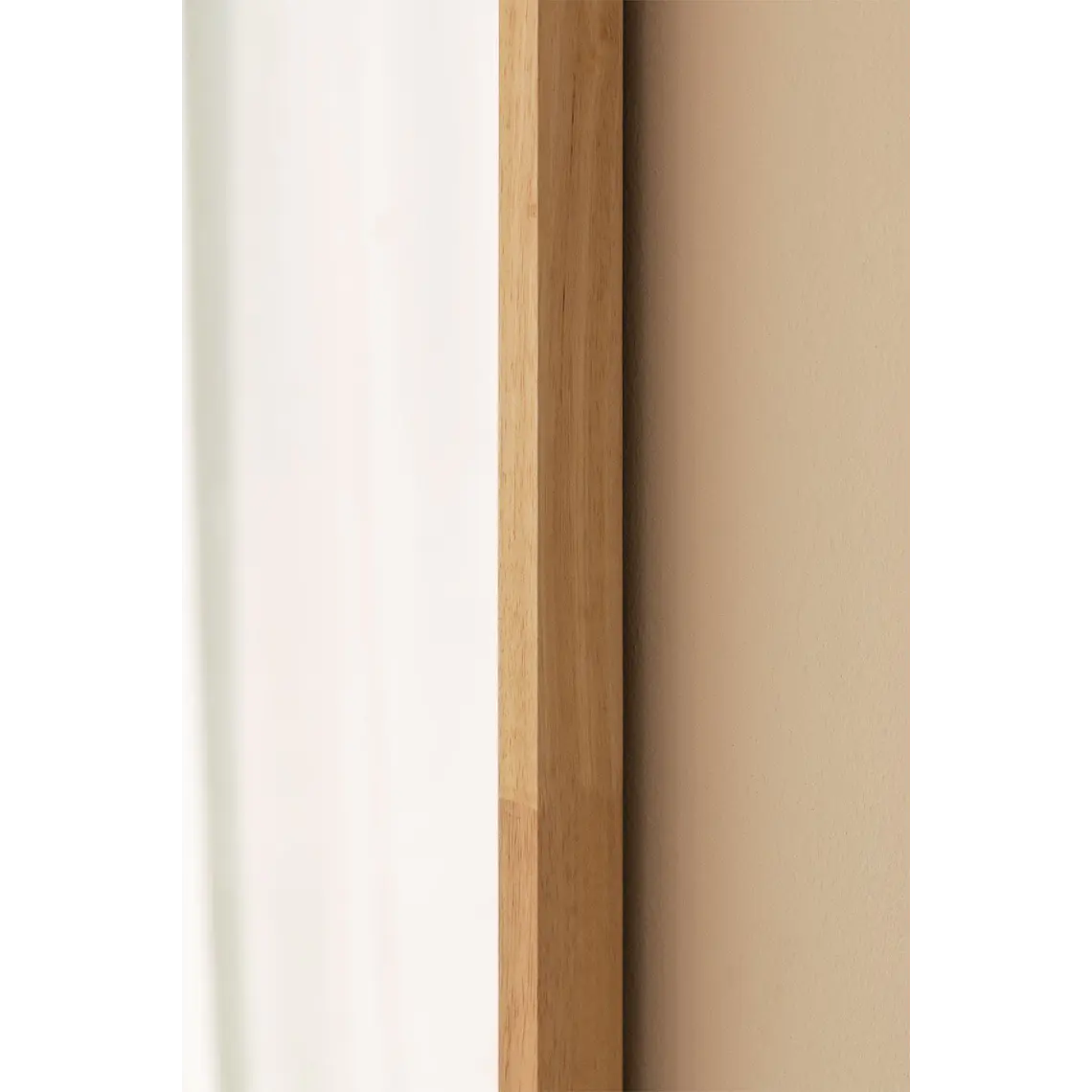 Espejo de dormitorio Aleris rectangular 90x170 cm en madera de roble 3