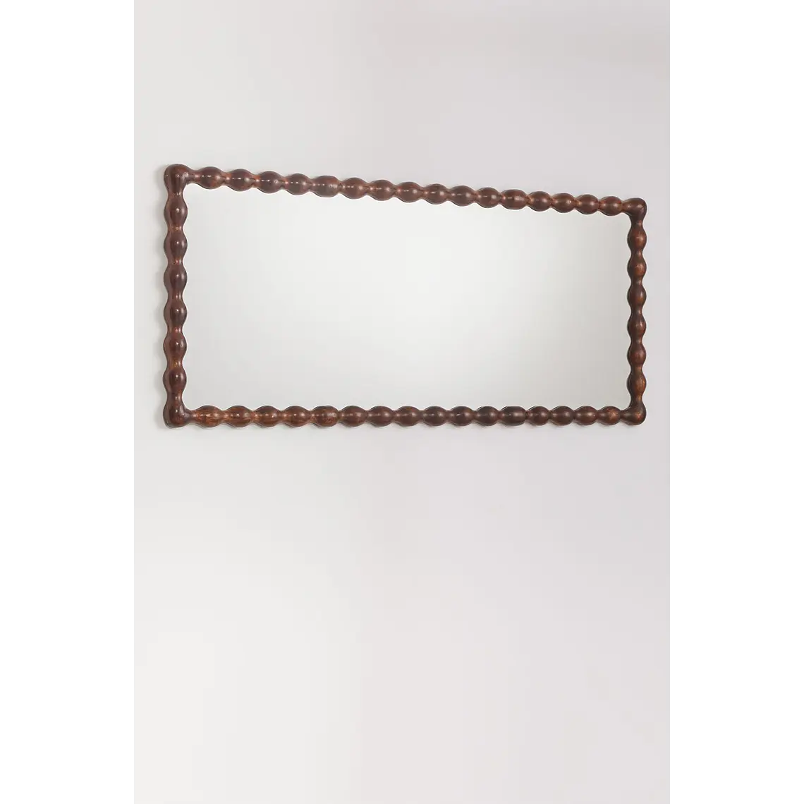 Espejo de dormitorio Elora rectangular en madera de mango 4