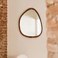 Espejo de dormitorio Oline 85x70 cm en madera de mango - Miniatura 9
