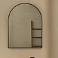 Espejo de dormitorio Sinea 65x85 cm en aluminio - Miniatura 10