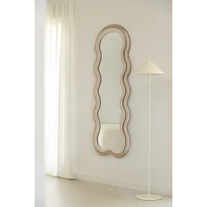 Espejo de dormitorio Toria tapizado 60x160 cm