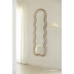 Espejo de dormitorio Toria tapizado 60x160 cm
