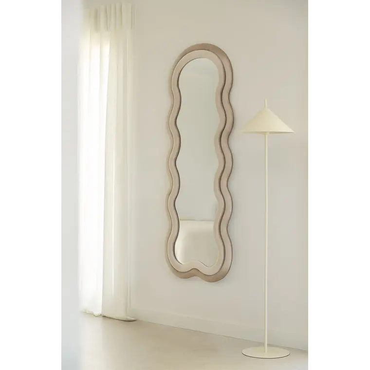 Espejo de dormitorio Toria tapizado 60x160 cm 2
