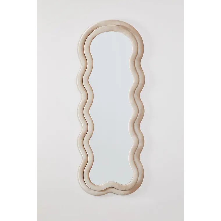 Espejo de dormitorio Toria tapizado 60x160 cm 3