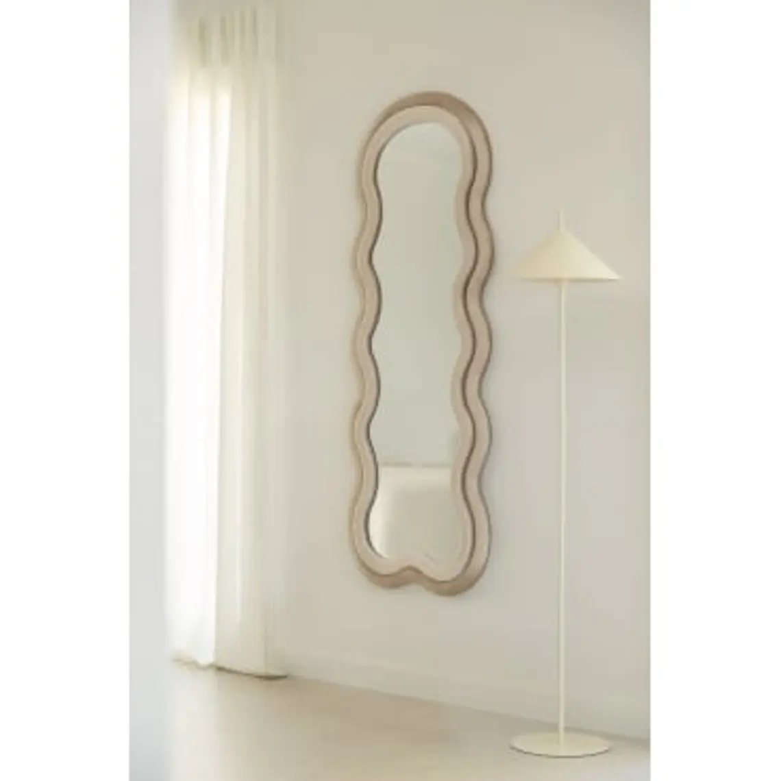 Espejo de dormitorio Toria tapizado 60x160 cm 10