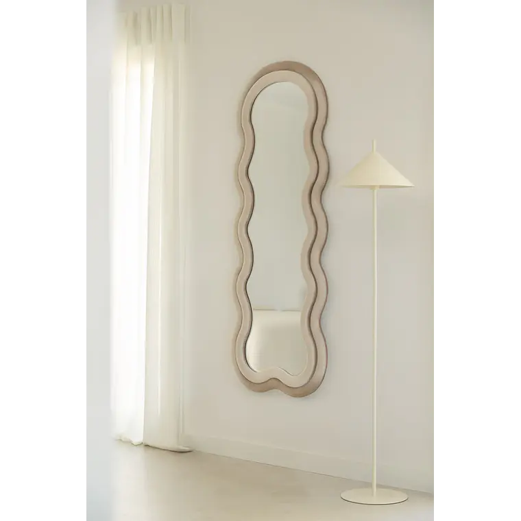 Espejo de dormitorio Toria tapizado 60x160 cm 12
