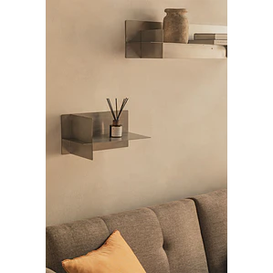 Estante de pared en acero inoxidable
