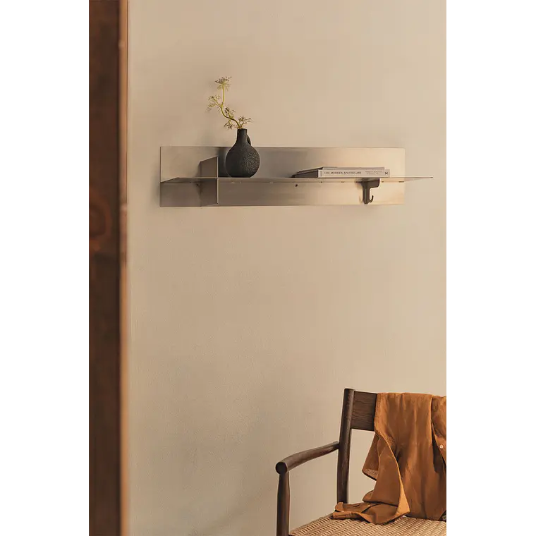 Estante de pared en acero inoxidable 10